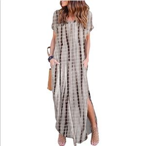 Brown Maxi Dress